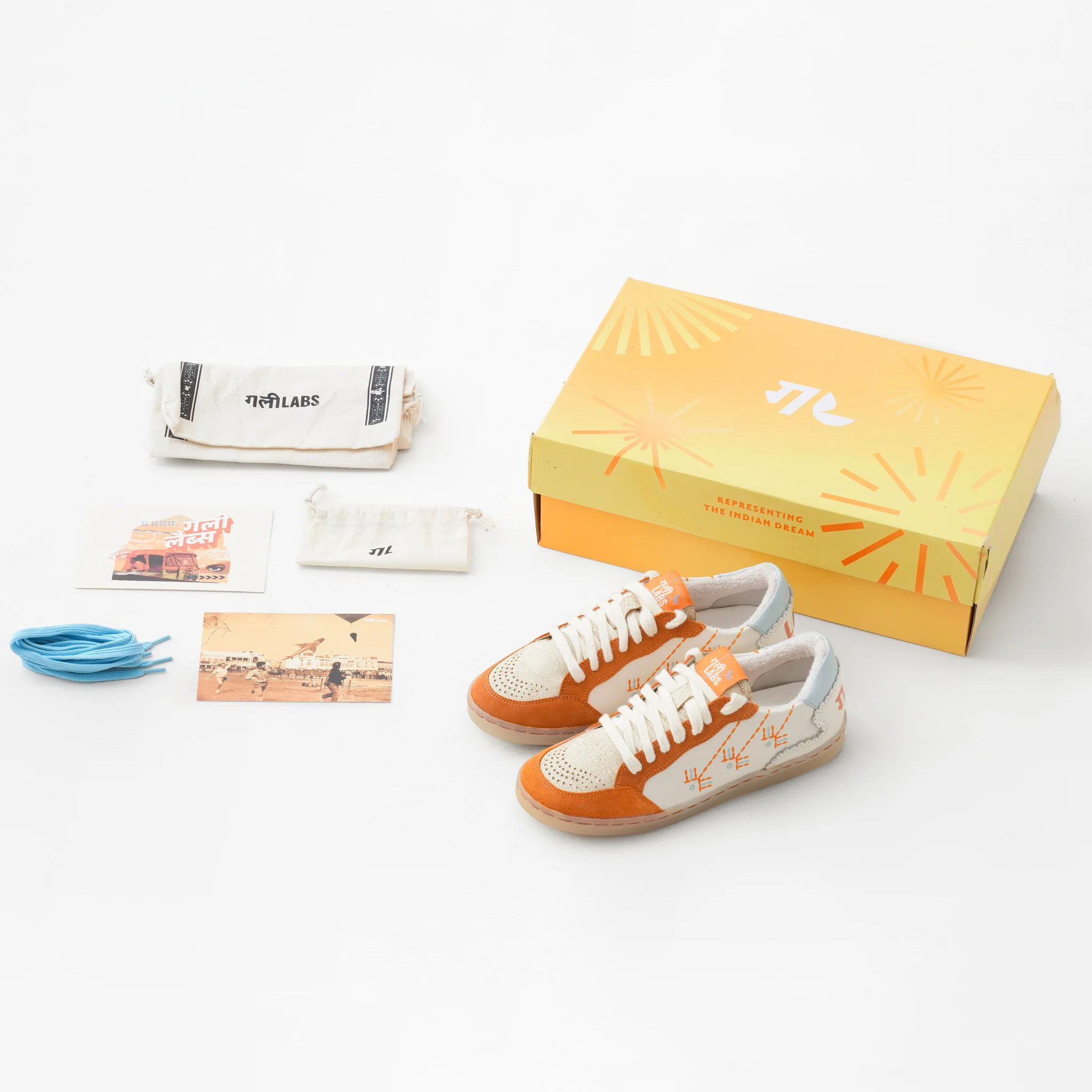 Gully Number 001 - SAAJ ORANGE for Women - Image 8