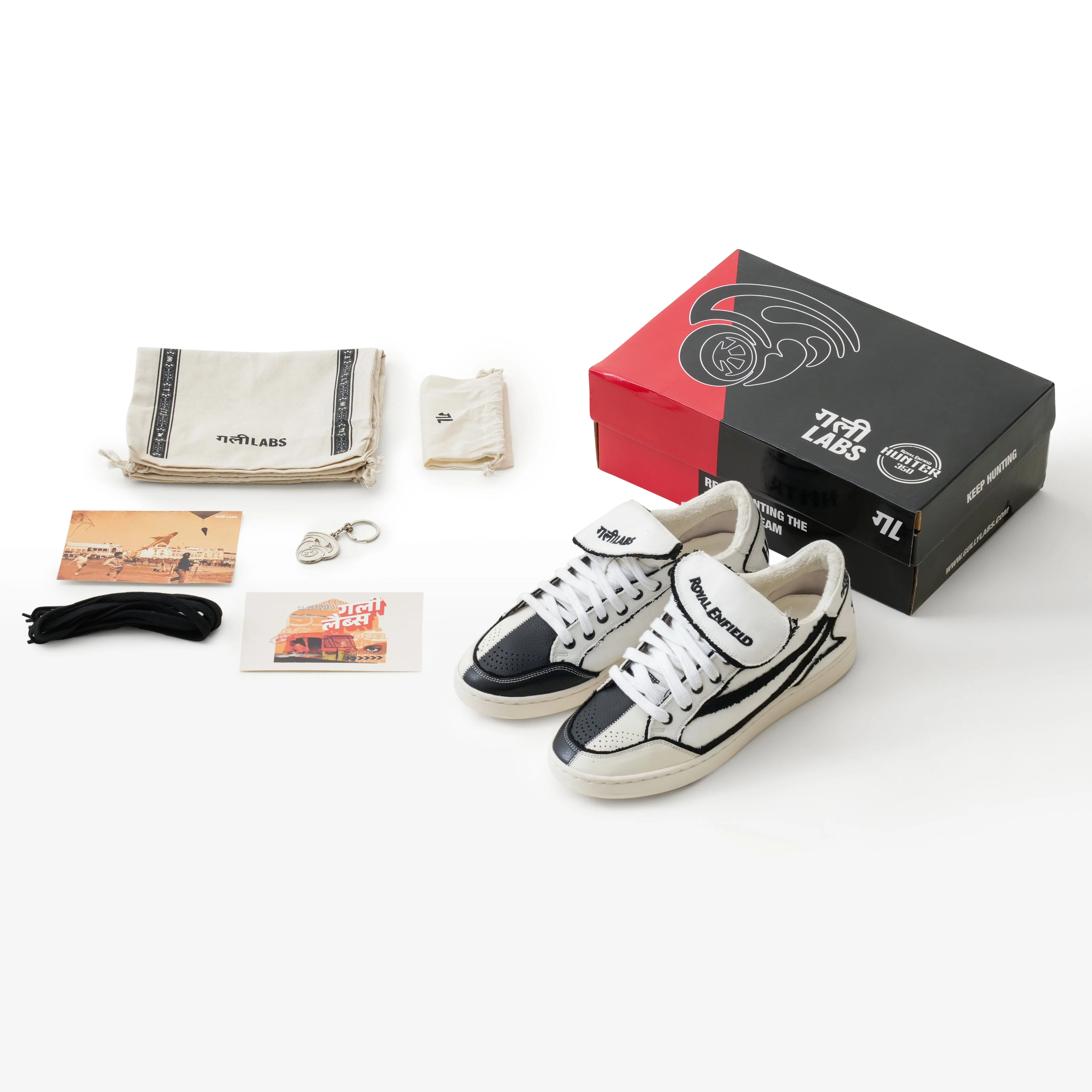 Gully Number 001 x Royal Enfield Hunter 350 - BAAZ WHITESABI TOKYO - Image 8